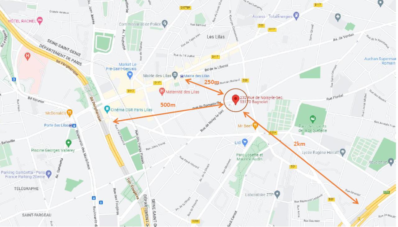 Local d'activité Bagnolet 2656m² Vente local d'activité Bagnolet Seine-Saint-Denis OVACT2426201 4